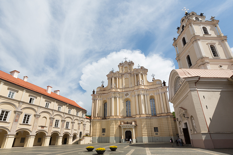 Vilnius University Facade
